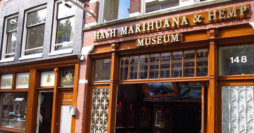 El Museo del Cáñamo y de la Marihuana de Ámsterdam